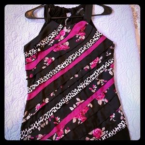 WHBM sleeveless dress top